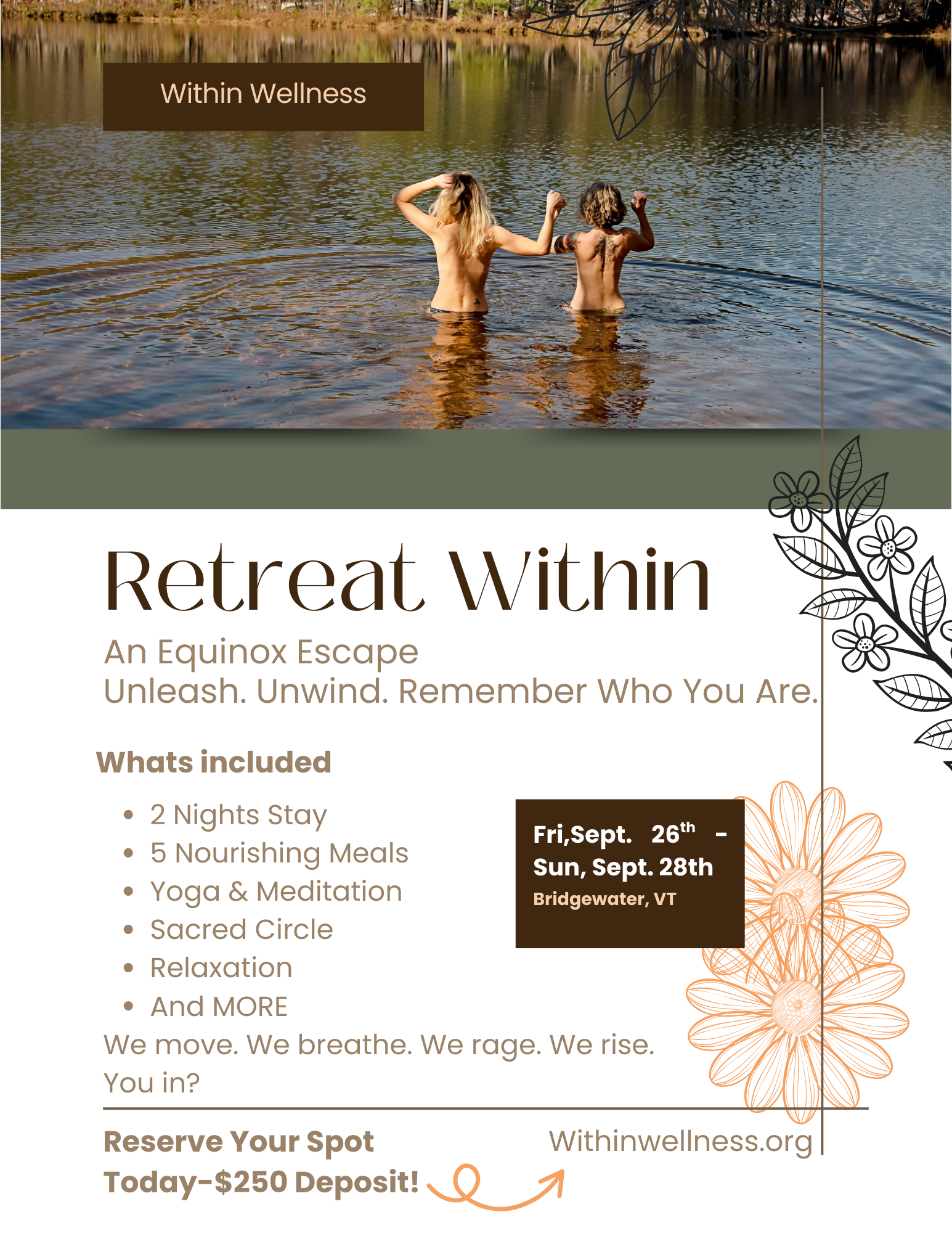 Retreat WithinFlyer Retreat WithinFlyer